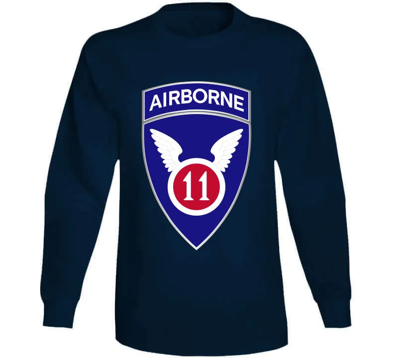 11th Airborne Division - Dui Wo Txt X 300 Long Sleeve