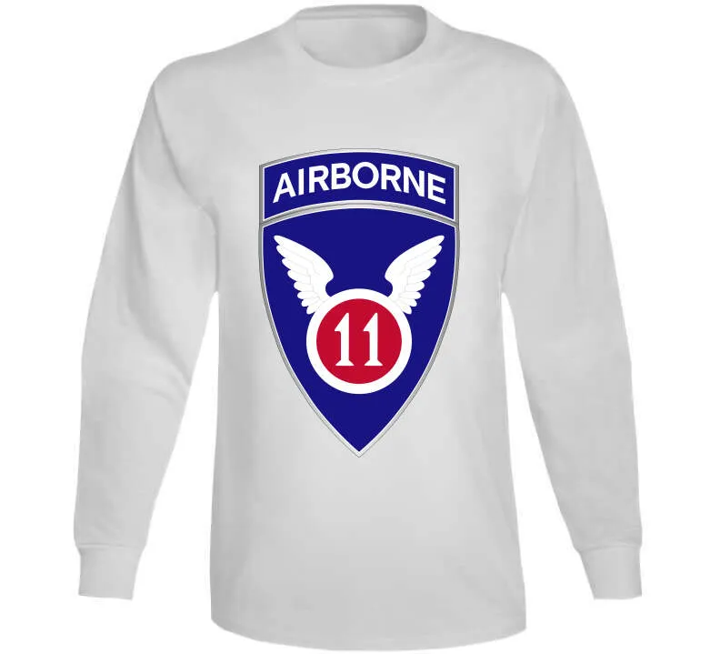 11th Airborne Division - Dui Wo Txt X 300 Long Sleeve