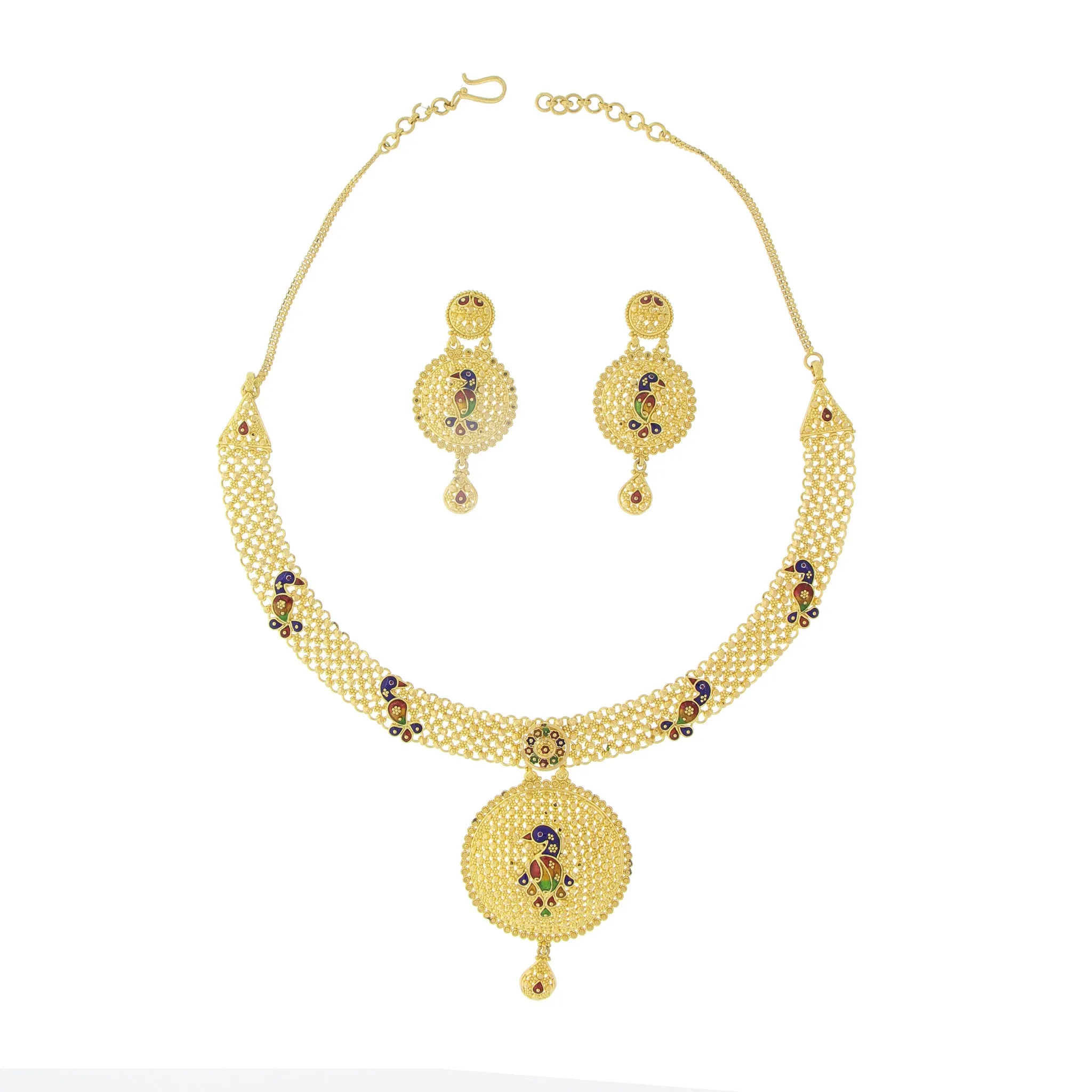 3-PIECE GOLD NECKLACE SET