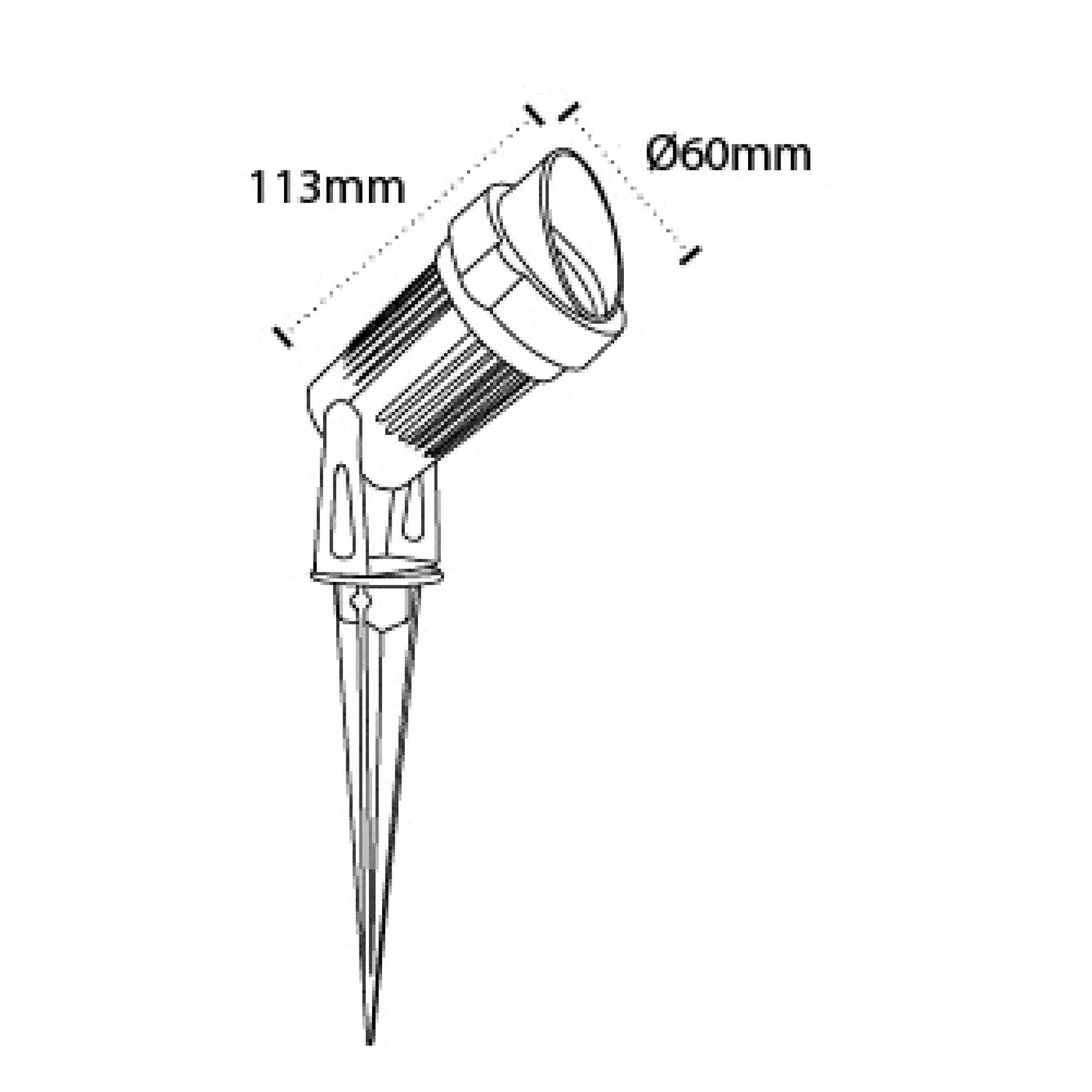 4211-Mr-16-Cap Garden Spike