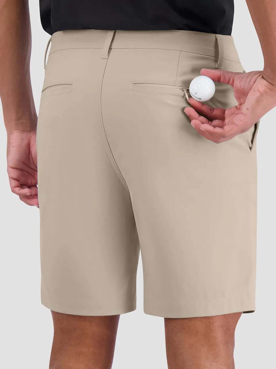 4Way Stretch Tech Shorts - Khaki