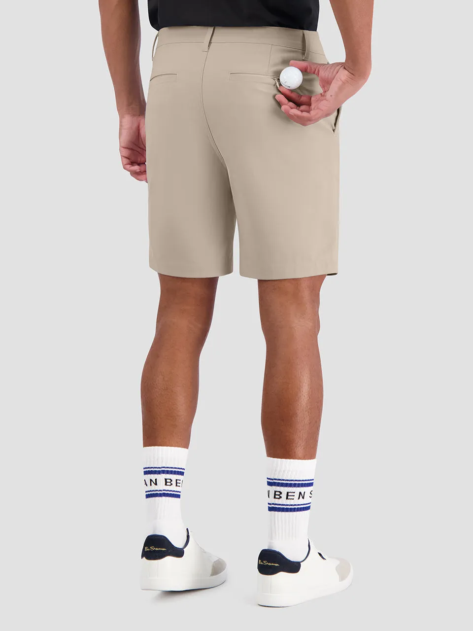 4Way Stretch Tech Shorts - Khaki