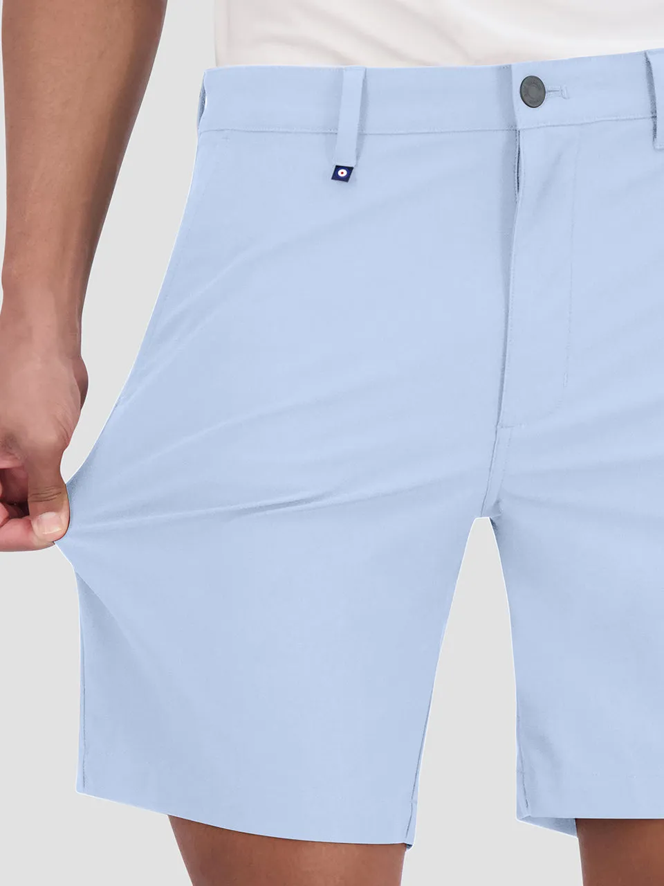 4Way Stretch Tech Shorts - Light Blue