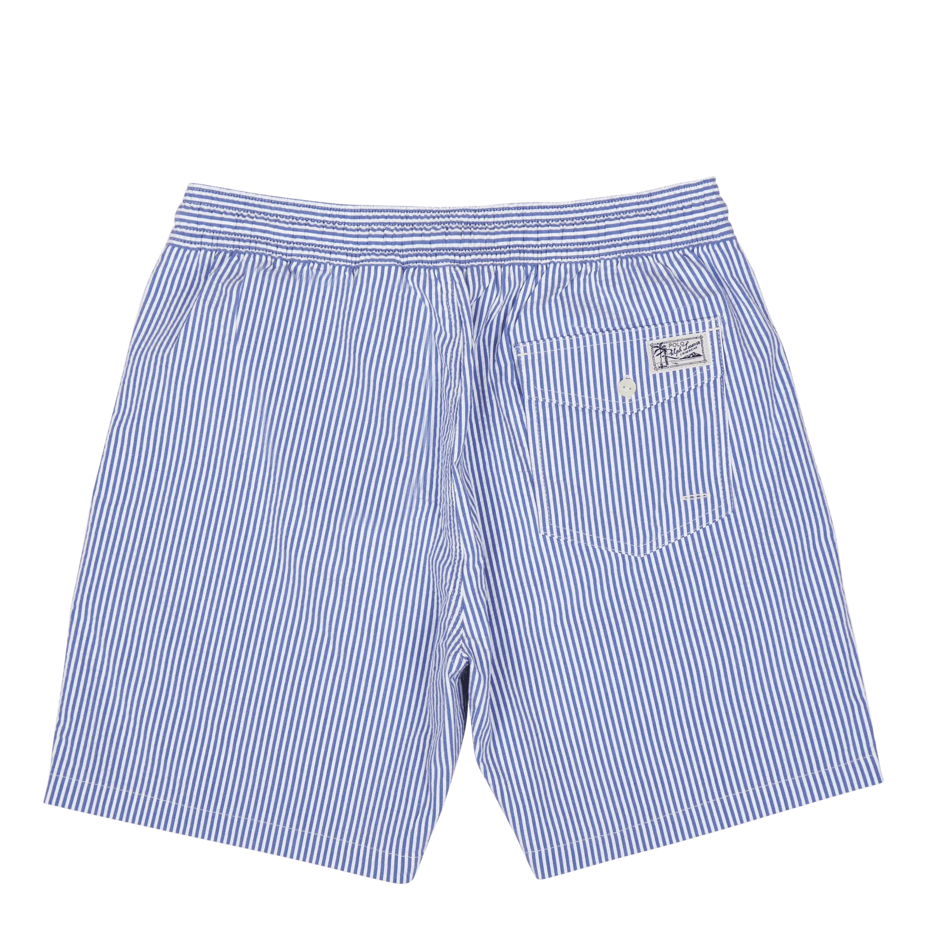 5.75-Inch Traveler Classic Swim Trunk Cruise Royal Seersucker