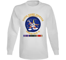 AAC - 415th Night Fighter Squadron - WWII w EU SVC V1 Long Sleeve