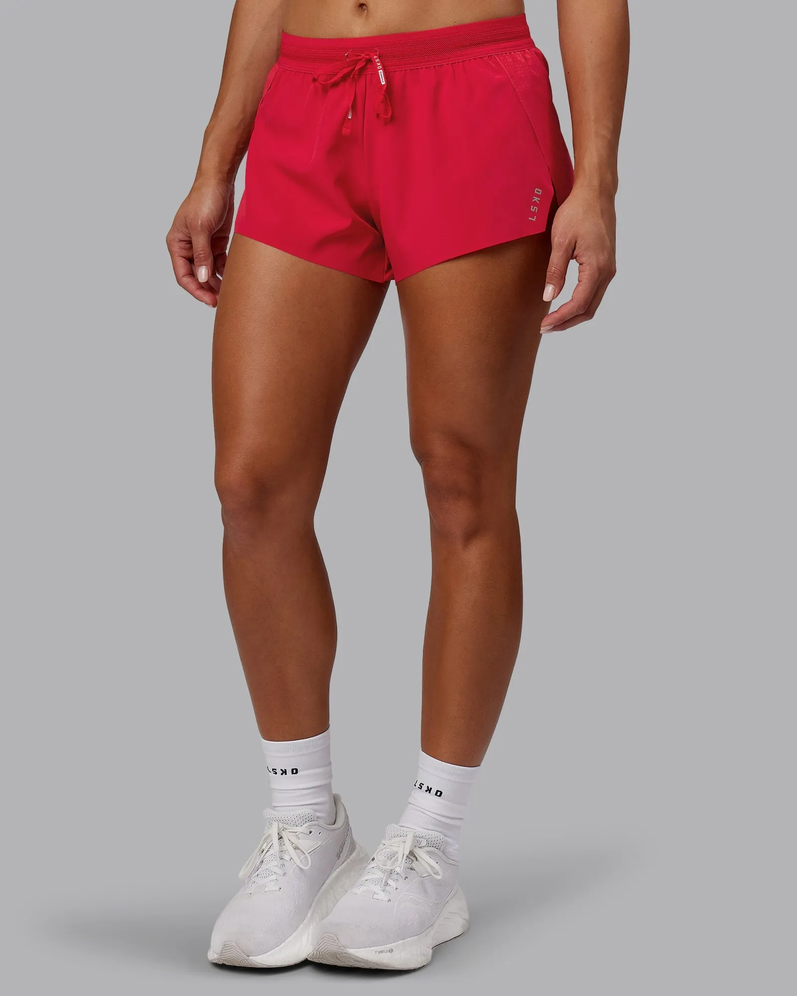 Accelerate Run Shorts - Scarlet