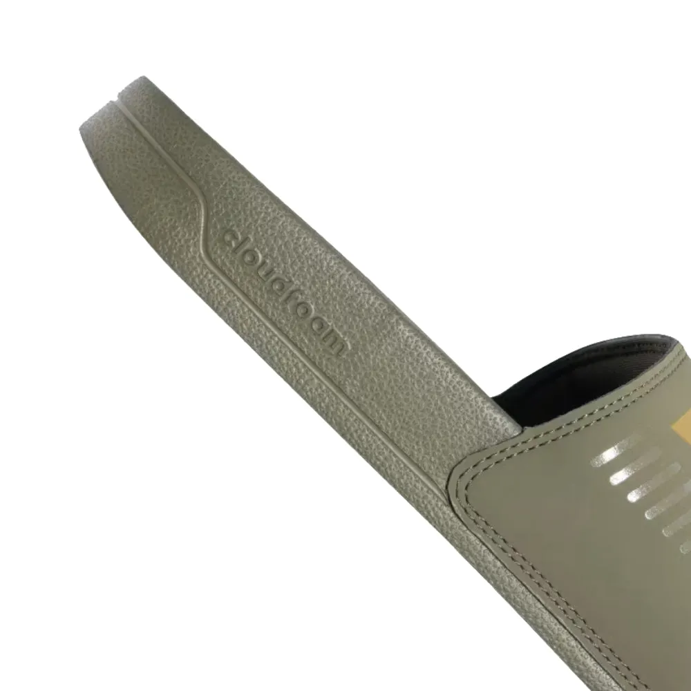 Adidas Men's Contaro Slide (Olive Strata/Fango/Old Gold)