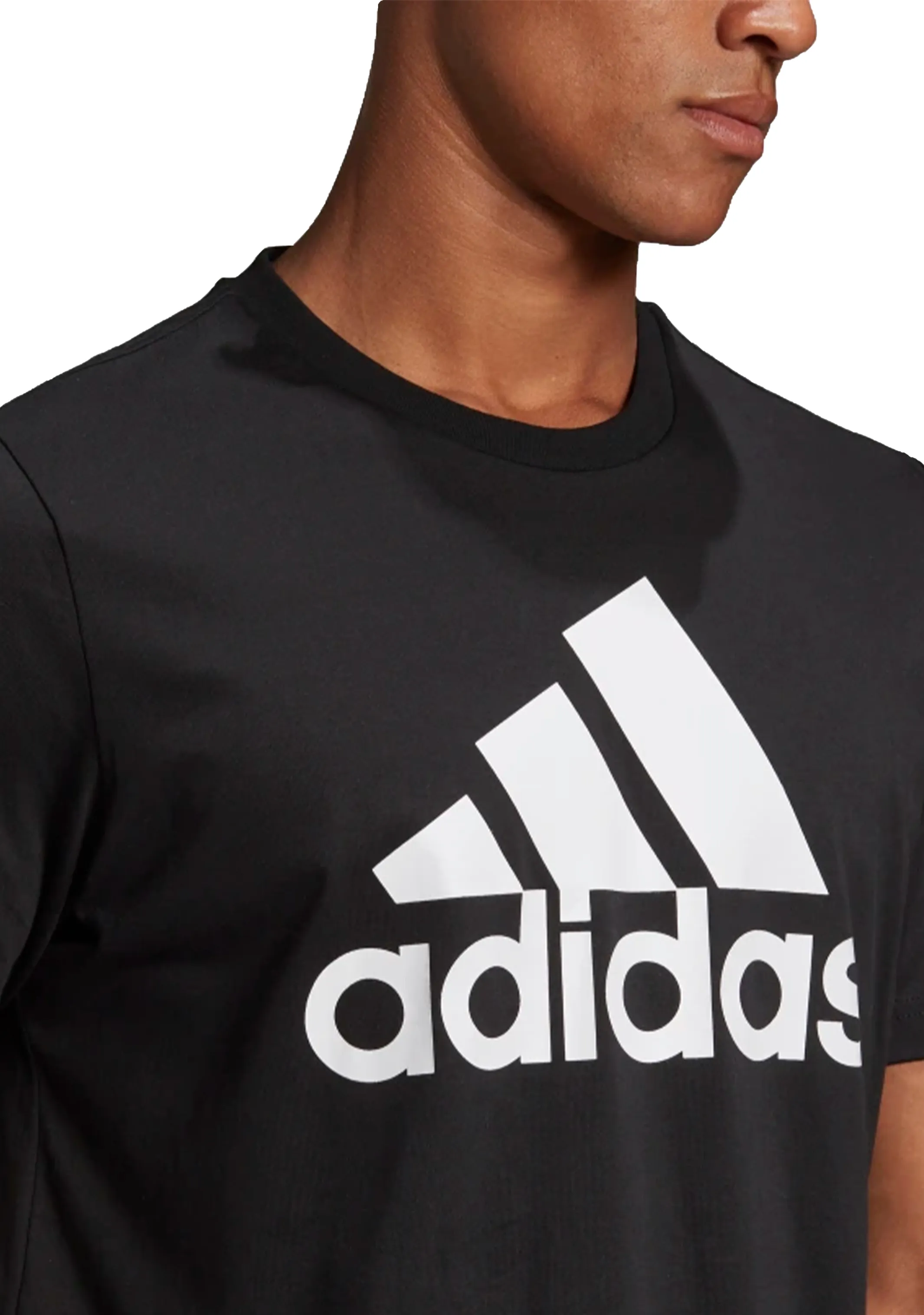 Adidas Mens Essentials Big Logo Tee <br> GK9120