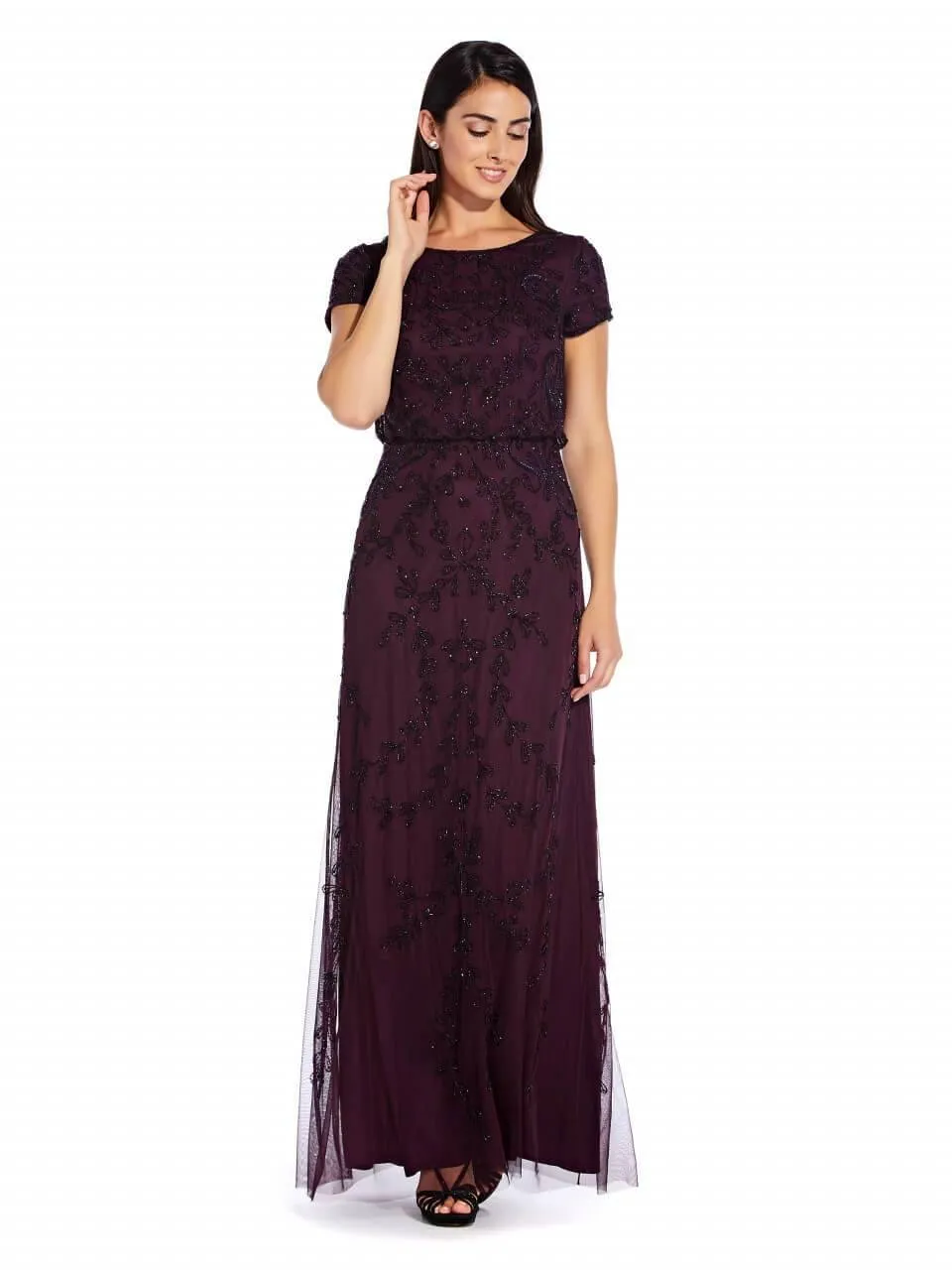 Adrianna Papell AP1E205303 Mother of the Bride Long Dress Formal