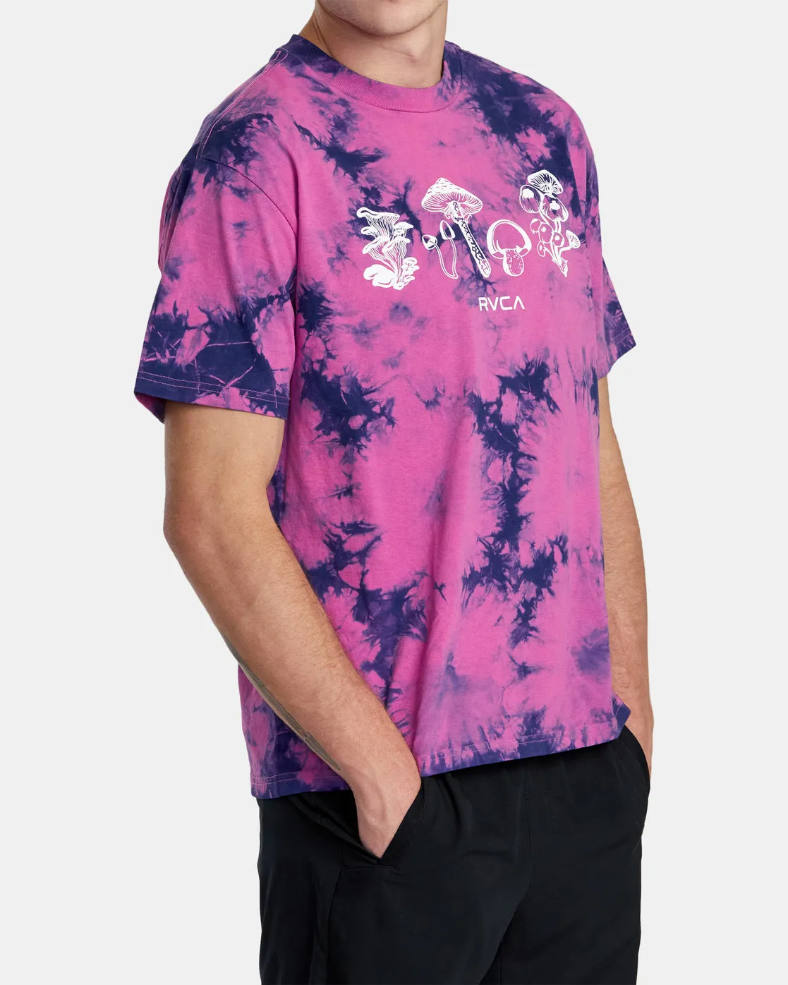 Alex Matus Tee - Alex Matus Tie Dye Purps