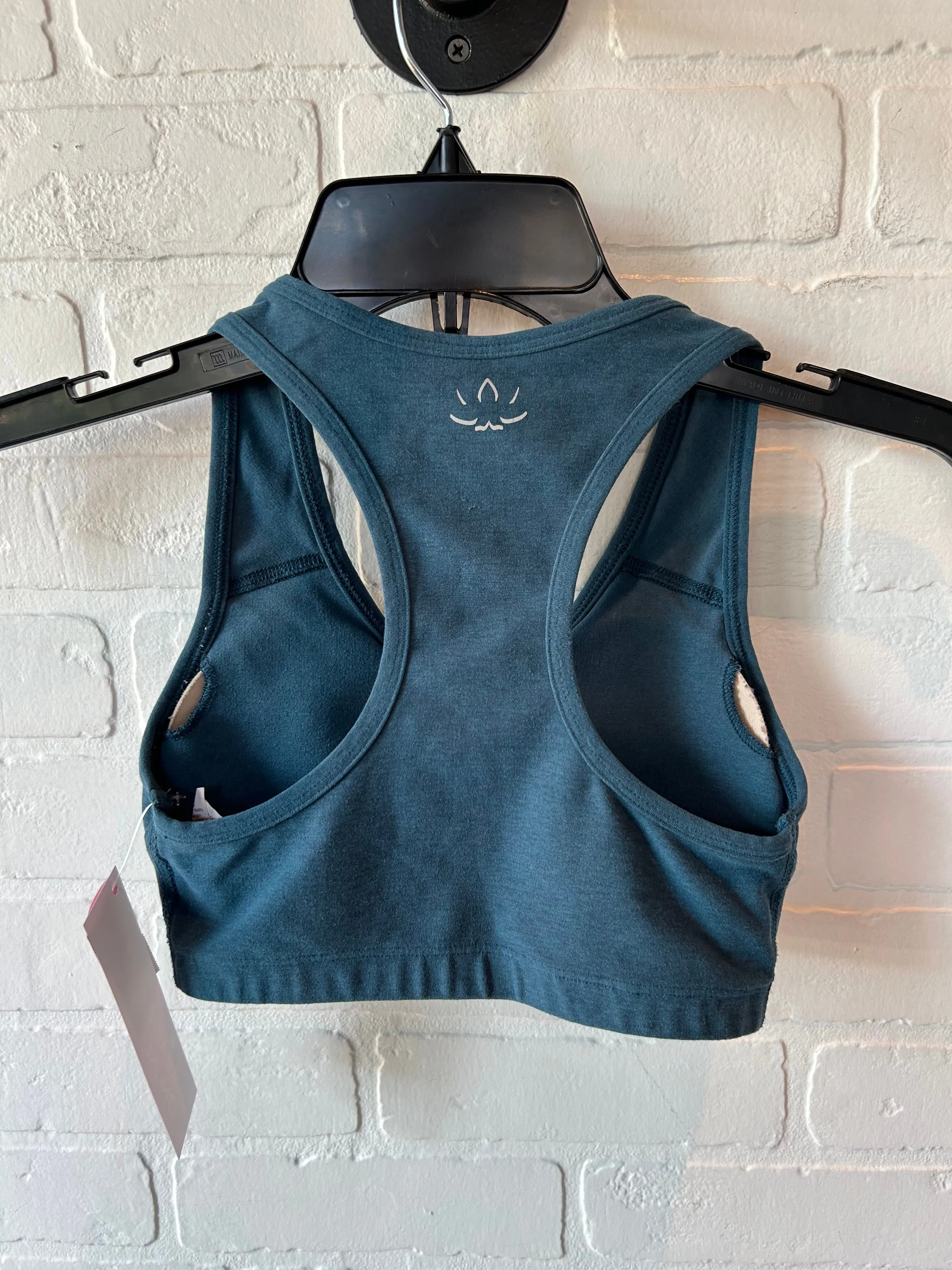 Athletic Bra By Beyond Yoga In Blue, Size: Xs