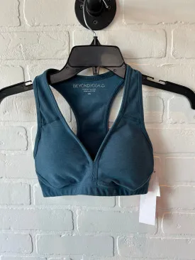 Athletic Bra By Beyond Yoga In Blue, Size: Xs