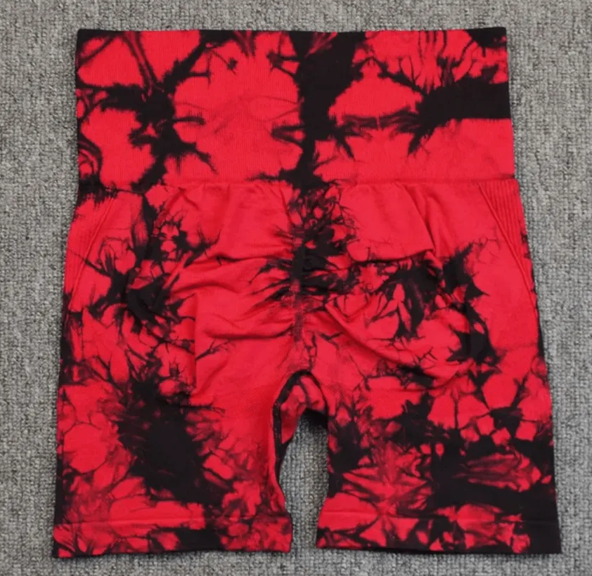 B-ACTIVE SEAMLESS TIE DYE SPORT SHORTS