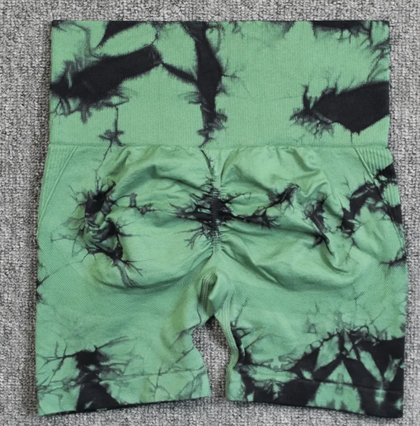 B-ACTIVE SEAMLESS TIE DYE SPORT SHORTS