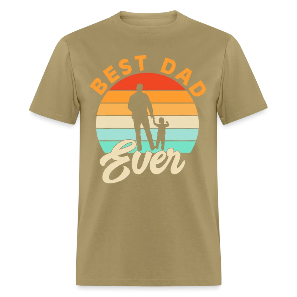 Best Dad Ever T-Shirt (Dad with Child tee)