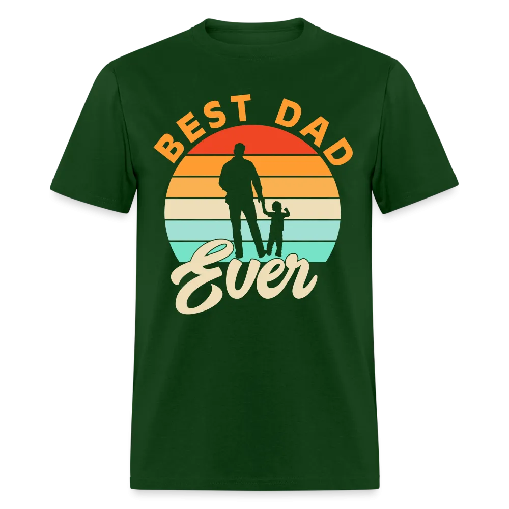 Best Dad Ever T-Shirt (Dad with Child tee)