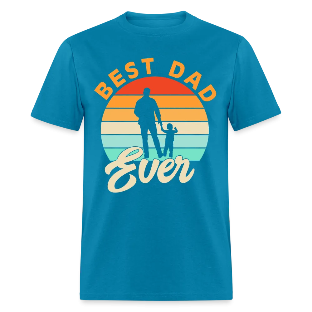 Best Dad Ever T-Shirt (Dad with Child tee)