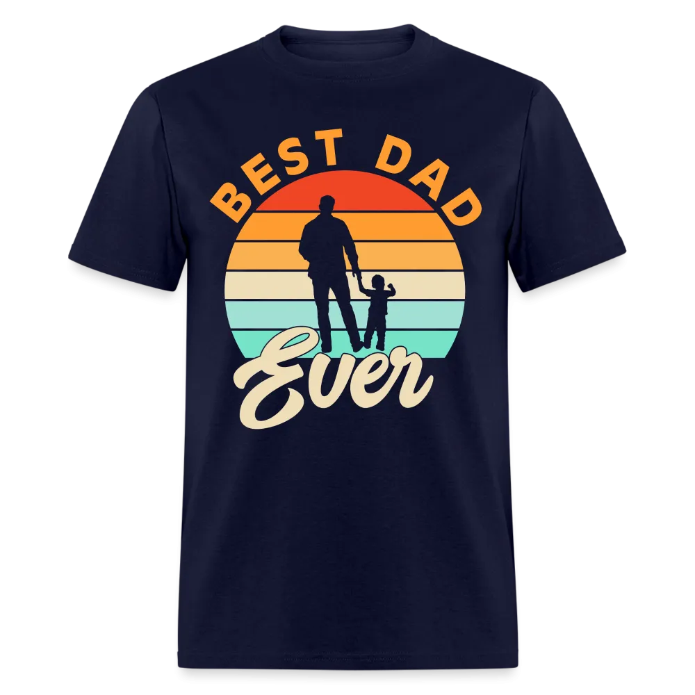 Best Dad Ever T-Shirt (Dad with Child tee)