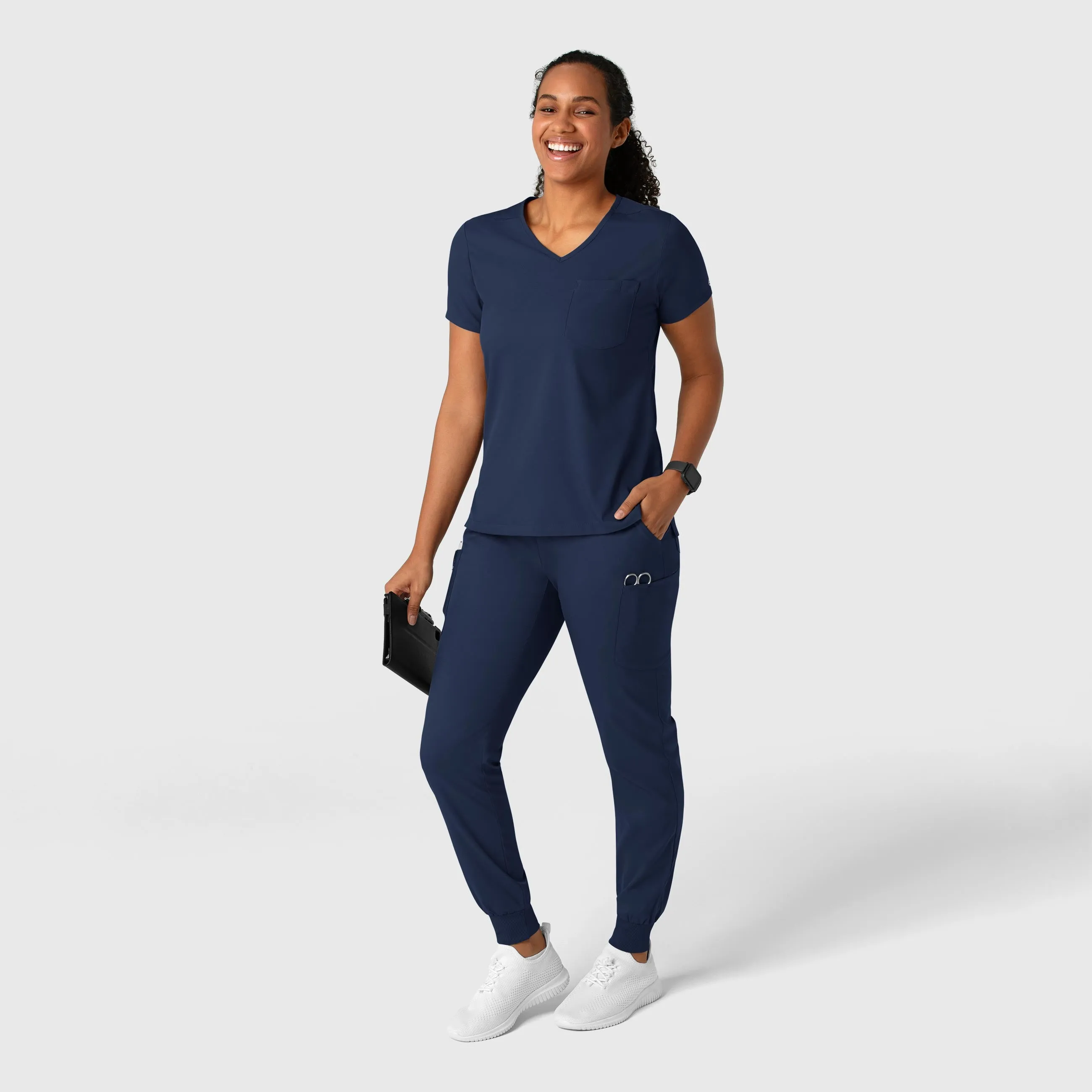 Boundless Women's Jogger Scrub Pant - Navy