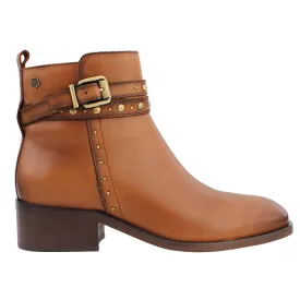 Carmela Ladies Ankle Boots - 161713 - Tan