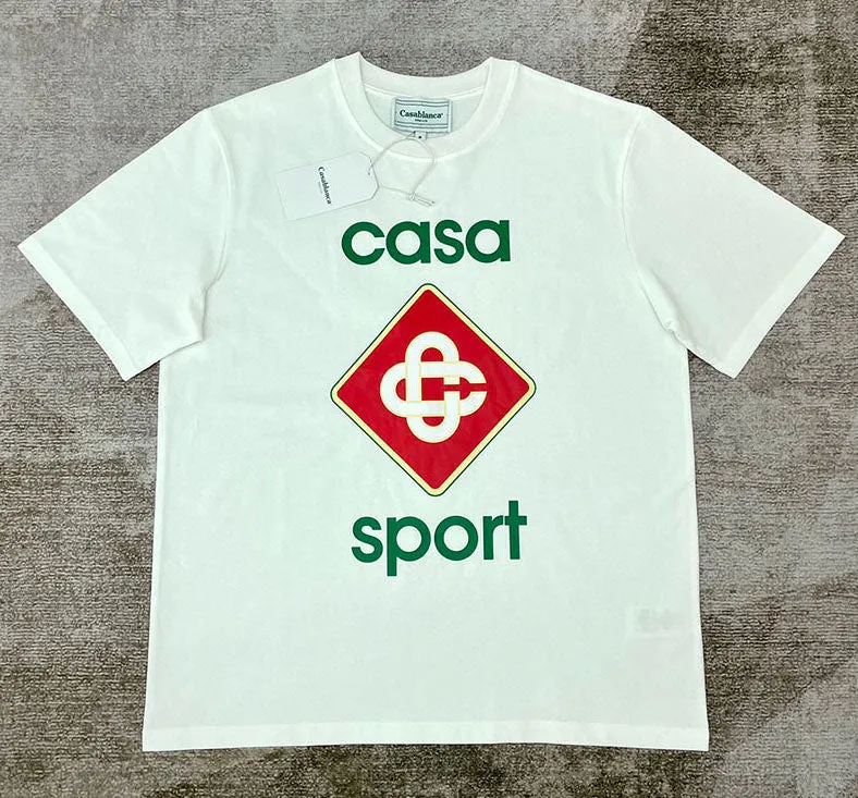 CASABLANCA Casa Sport Logo T Shirt