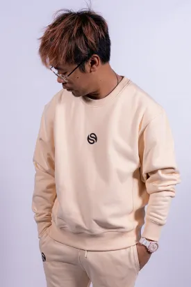 Crewneck BASICS Peach Taffy