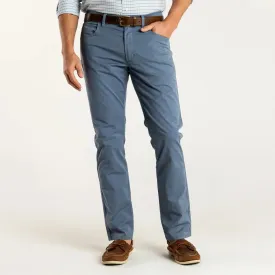 Duck Head Shoreline 5-Pocket Pants in Stone Blue - Men's