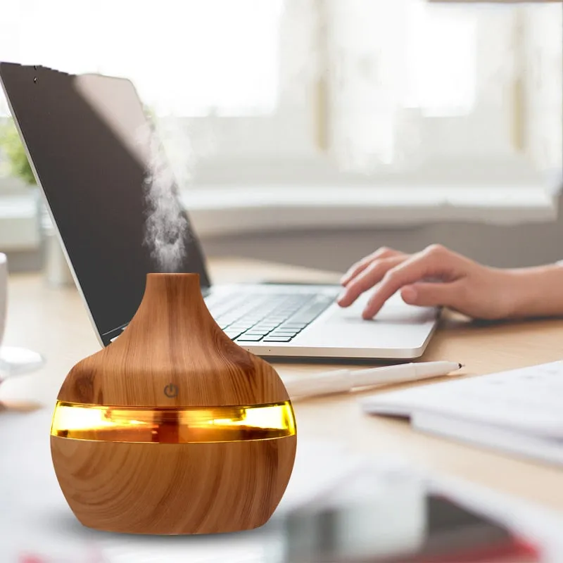 Essential Wood Grain Humidifier