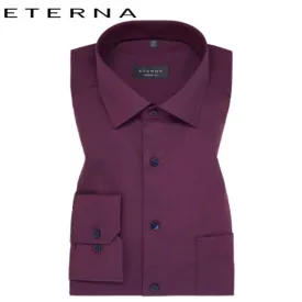 Eterna Structured Wine Shirt Wine