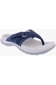 Free Spirit Juliet 2 Toe Post Sandal in Navy