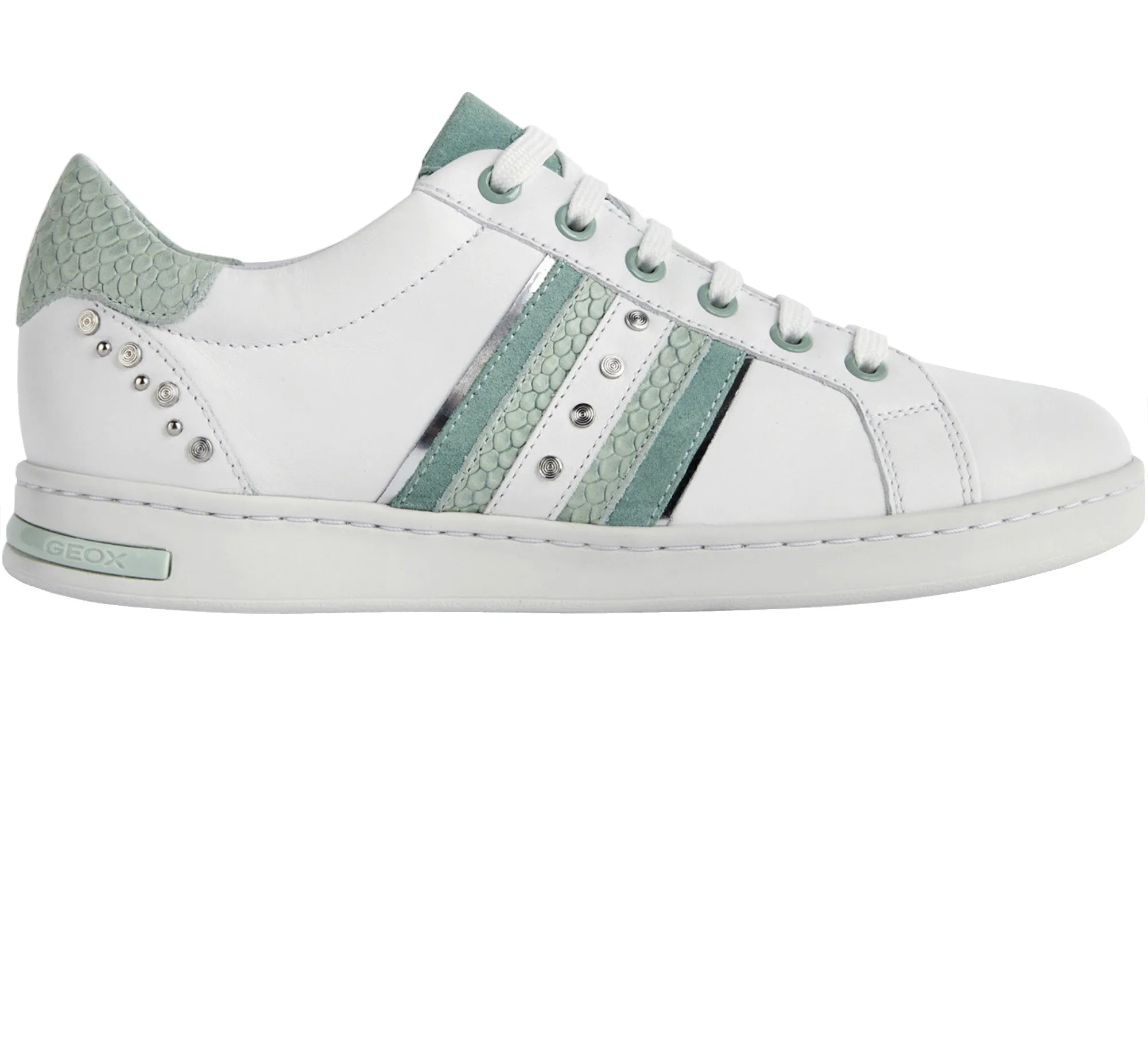 Geox Jaysen Ladies Sneaker Mint Trim