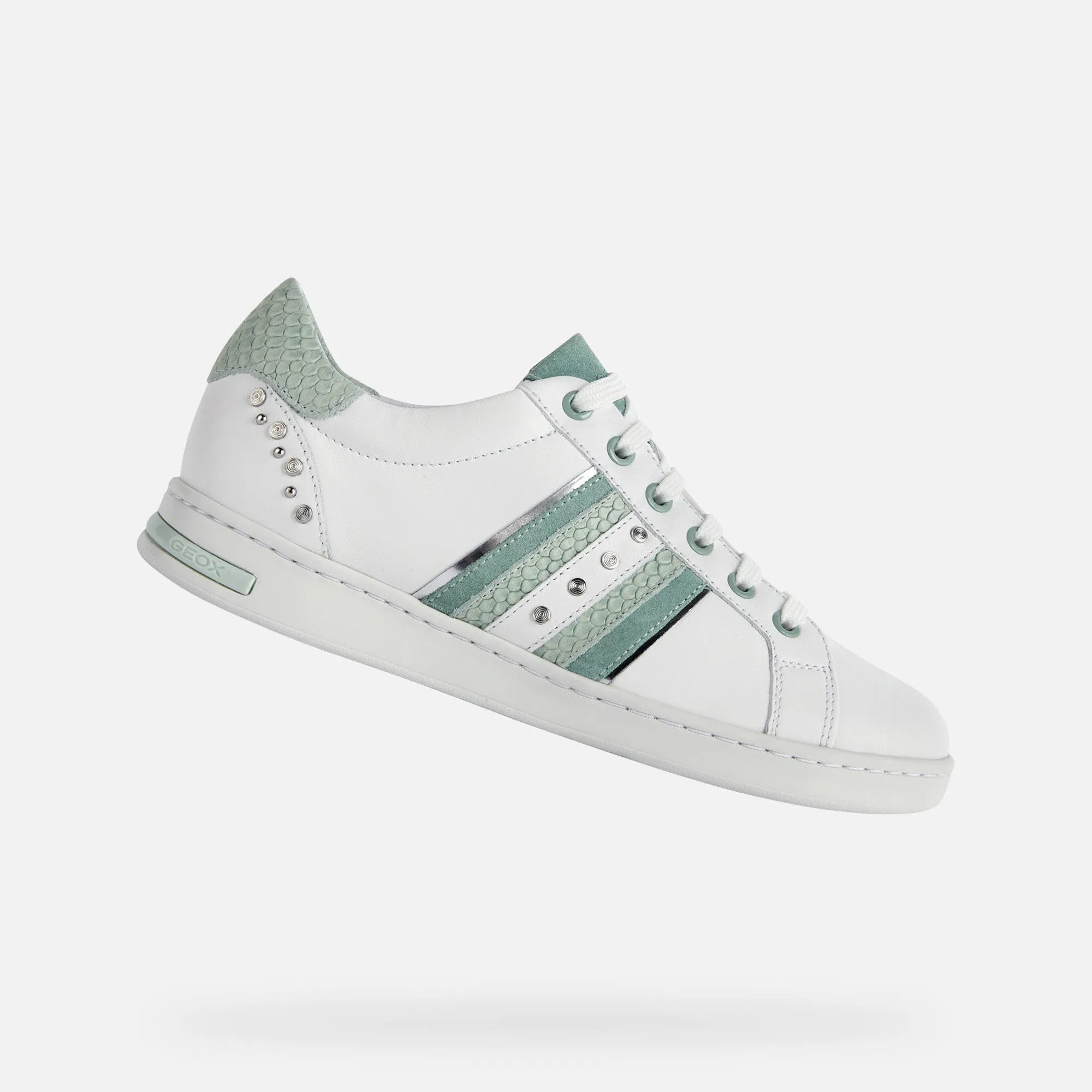 Geox Jaysen Ladies Sneaker Mint Trim