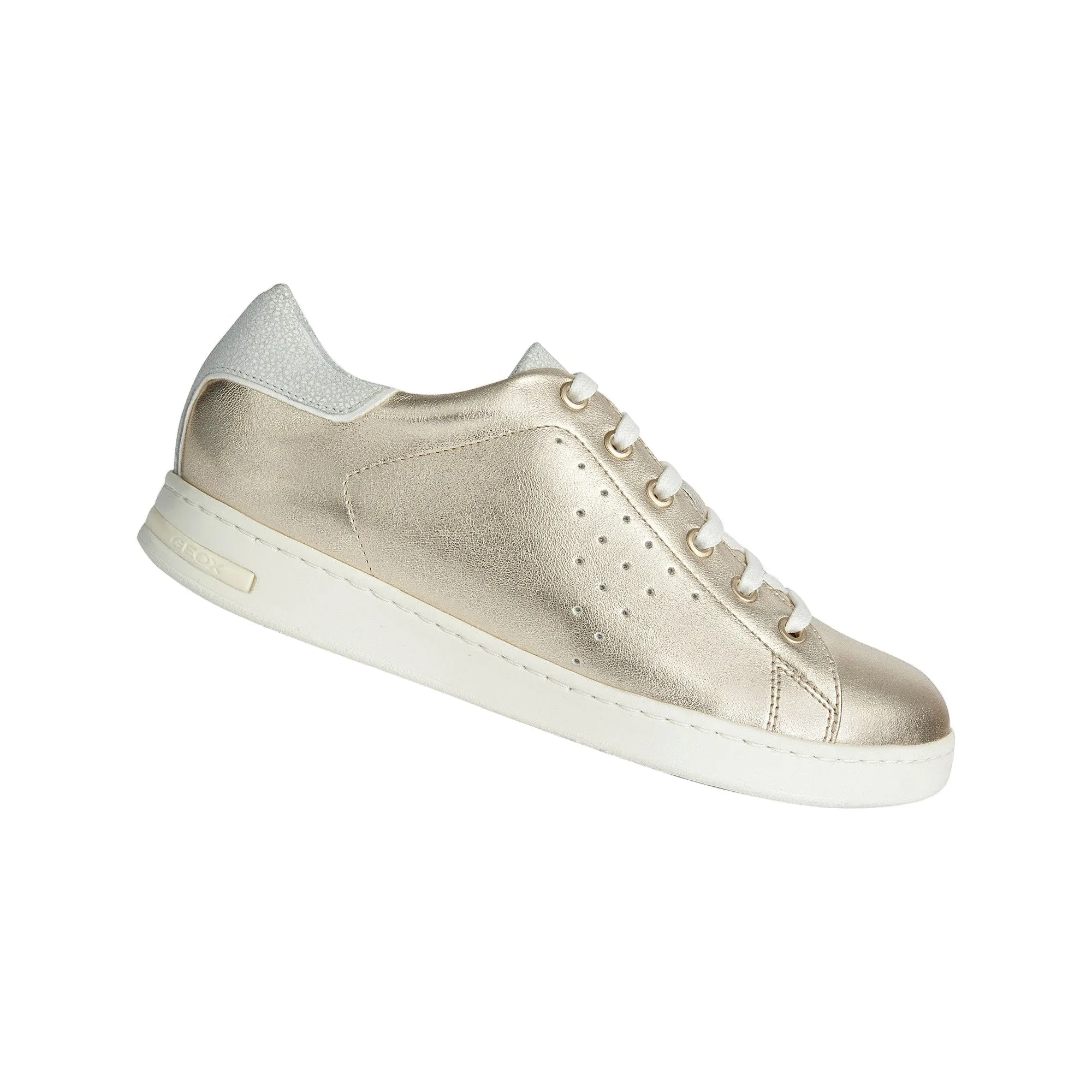 Geox Jaysen Metallic Ladies Lace Up Sneaker