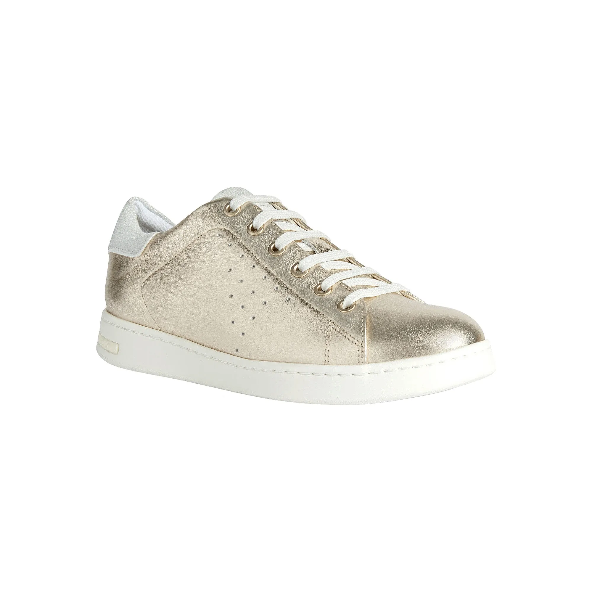 Geox Jaysen Metallic Ladies Lace Up Sneaker