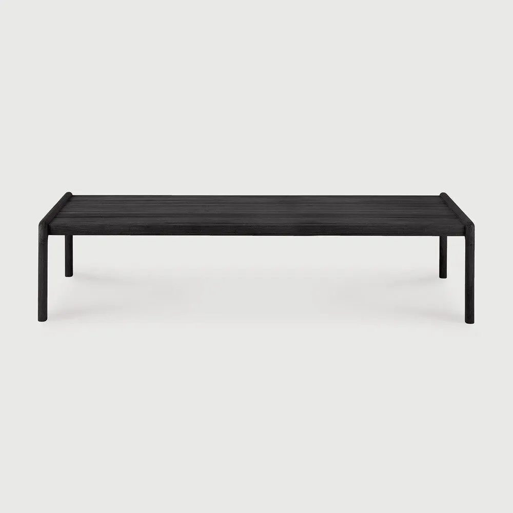 Jack Outdoor Coffee Table - Teak Black 150 cm