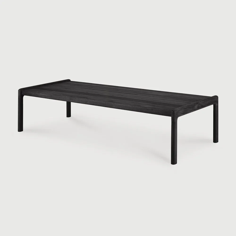 Jack Outdoor Coffee Table - Teak Black 150 cm