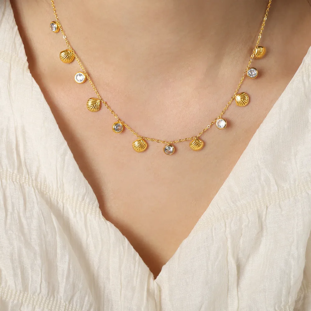 Just Lil Things Artificial Gold Necklace jltn1121