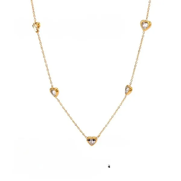 Just Lil Things Artificial Gold Necklace jltn1125