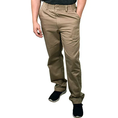 LD Sport Elastic Waist Twill Pants 34" Inseam