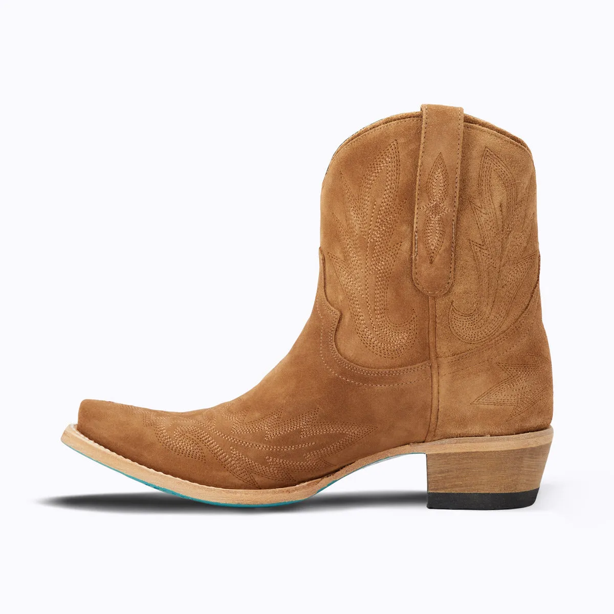 Lexington Bootie - Toffee Suede