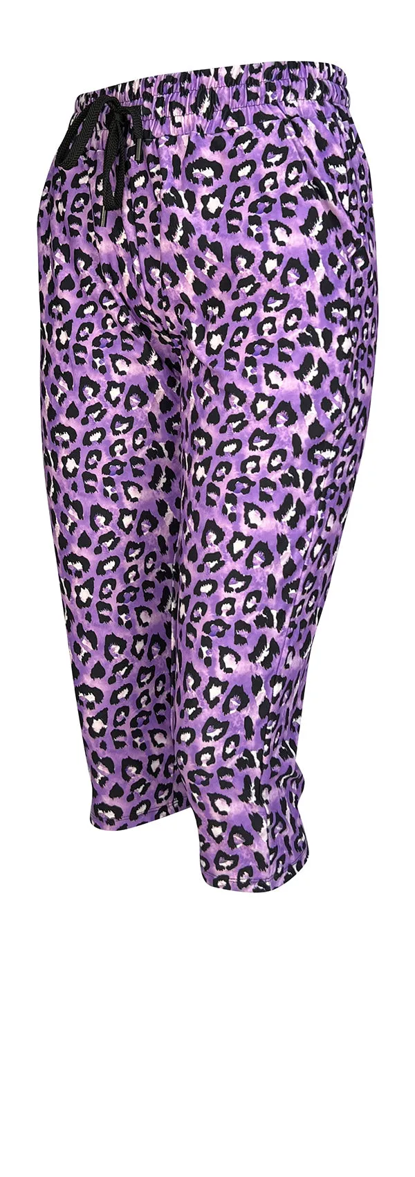 Lilac Leopard Joggers