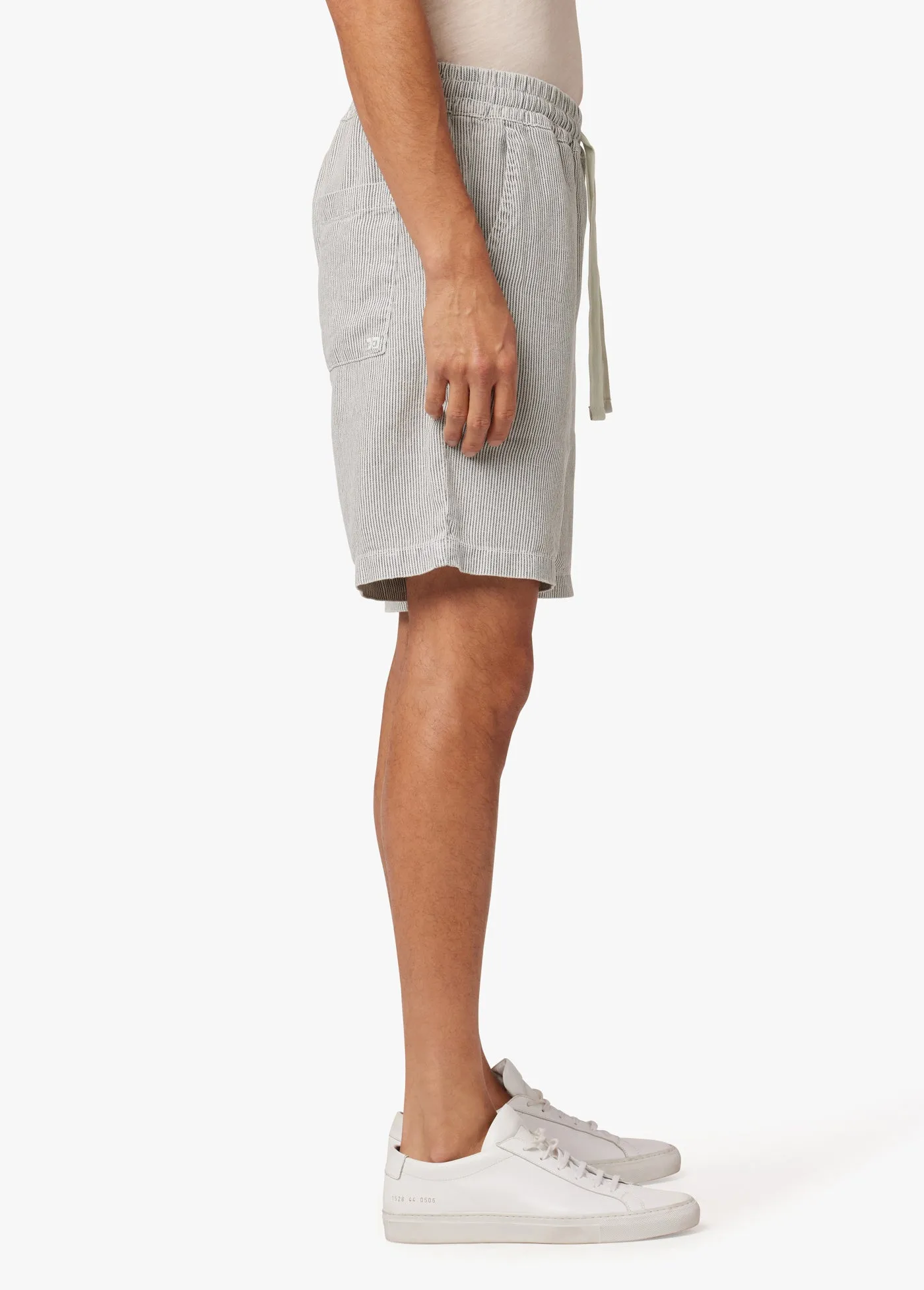 LINEN DRAWSTRING SHORT