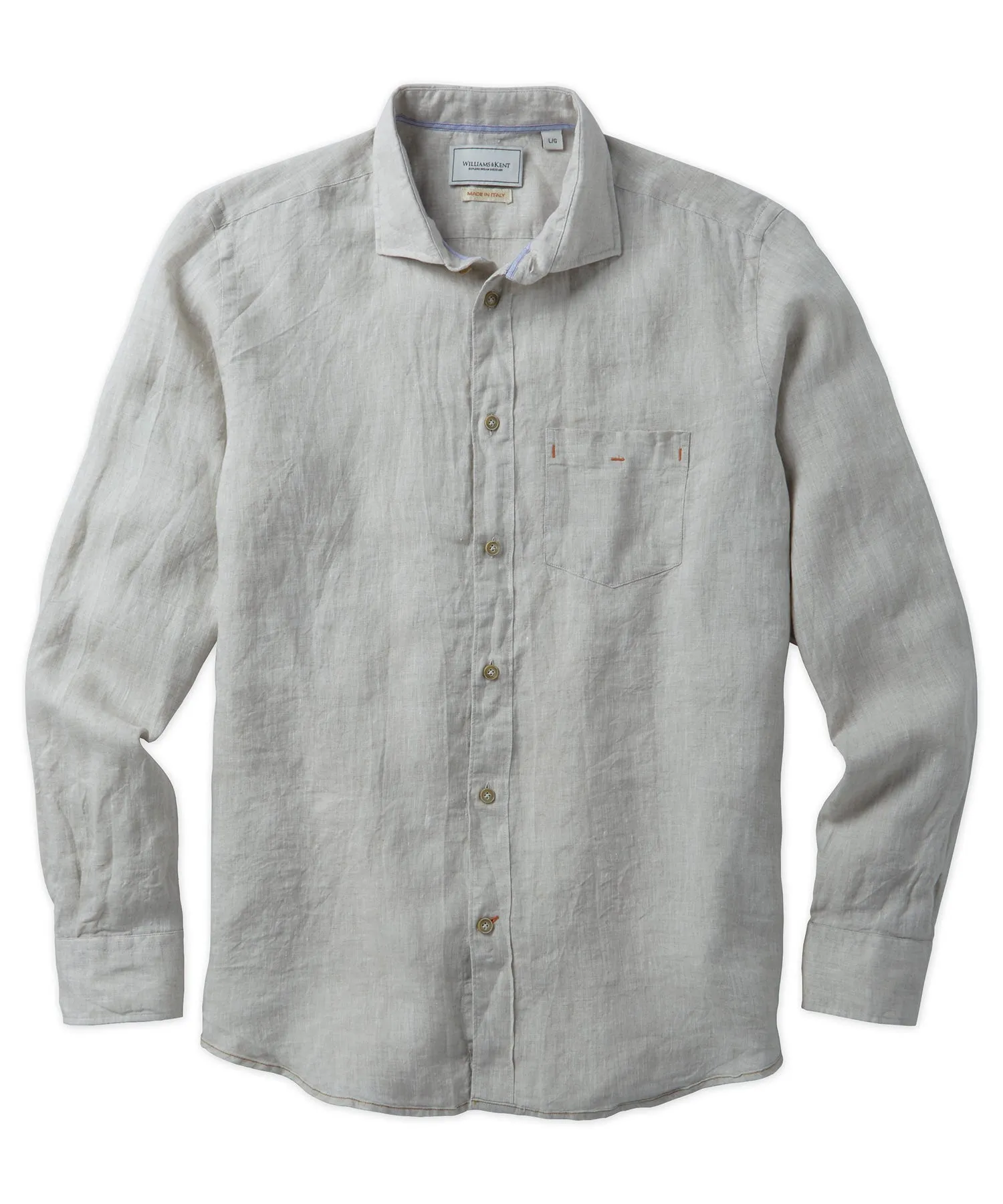 Long Sleeve Linen Sport Shirt