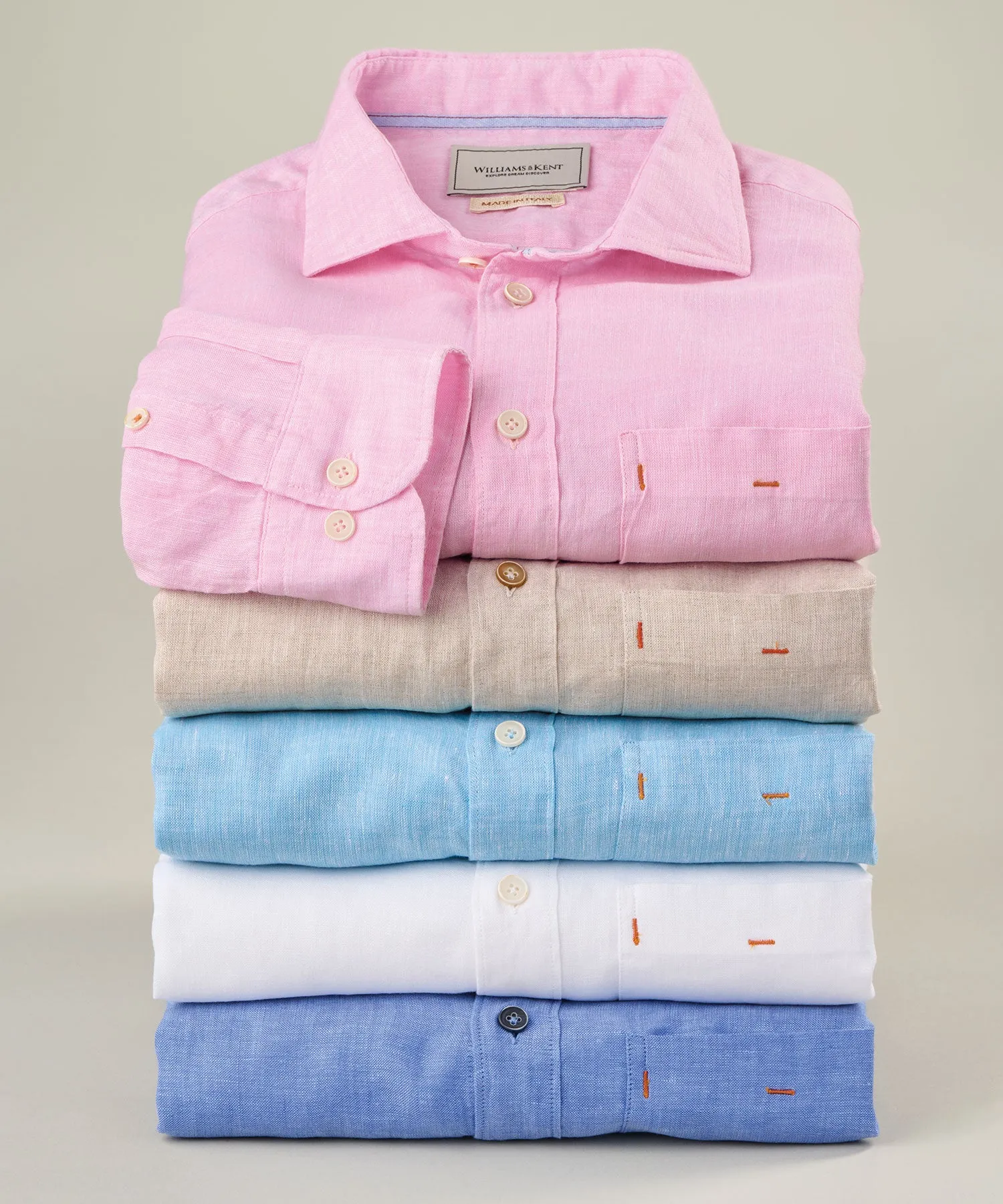 Long Sleeve Linen Sport Shirt