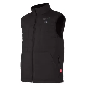 Milwaukee M12 Axis M Sleeveless Men's Full-Zip Heated Vest Black