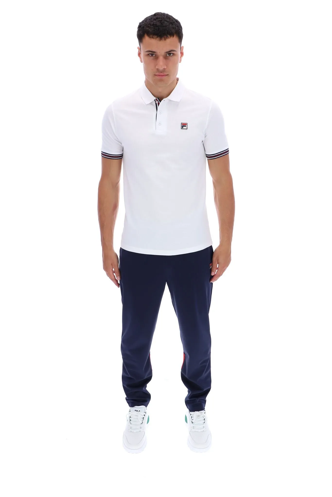 Omari Heritage Stripe Polo