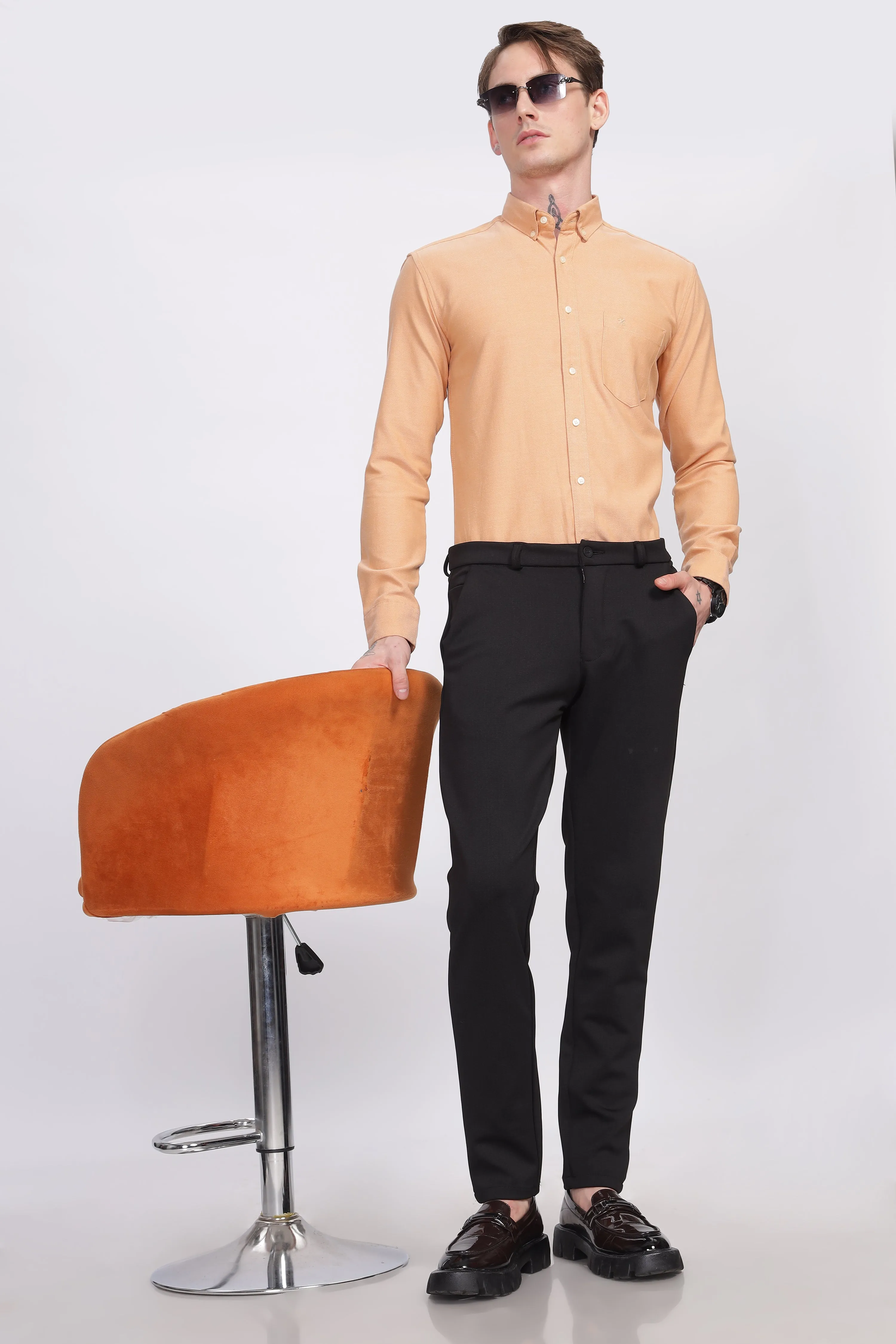 Oxford Formal Yellow Shirt