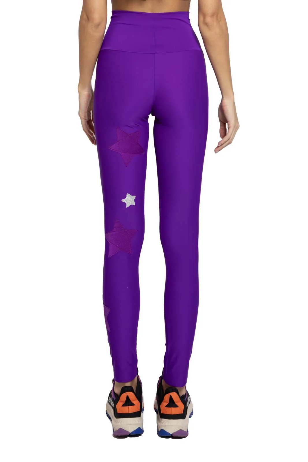 Pianeti Leggings con stelle tono su tono