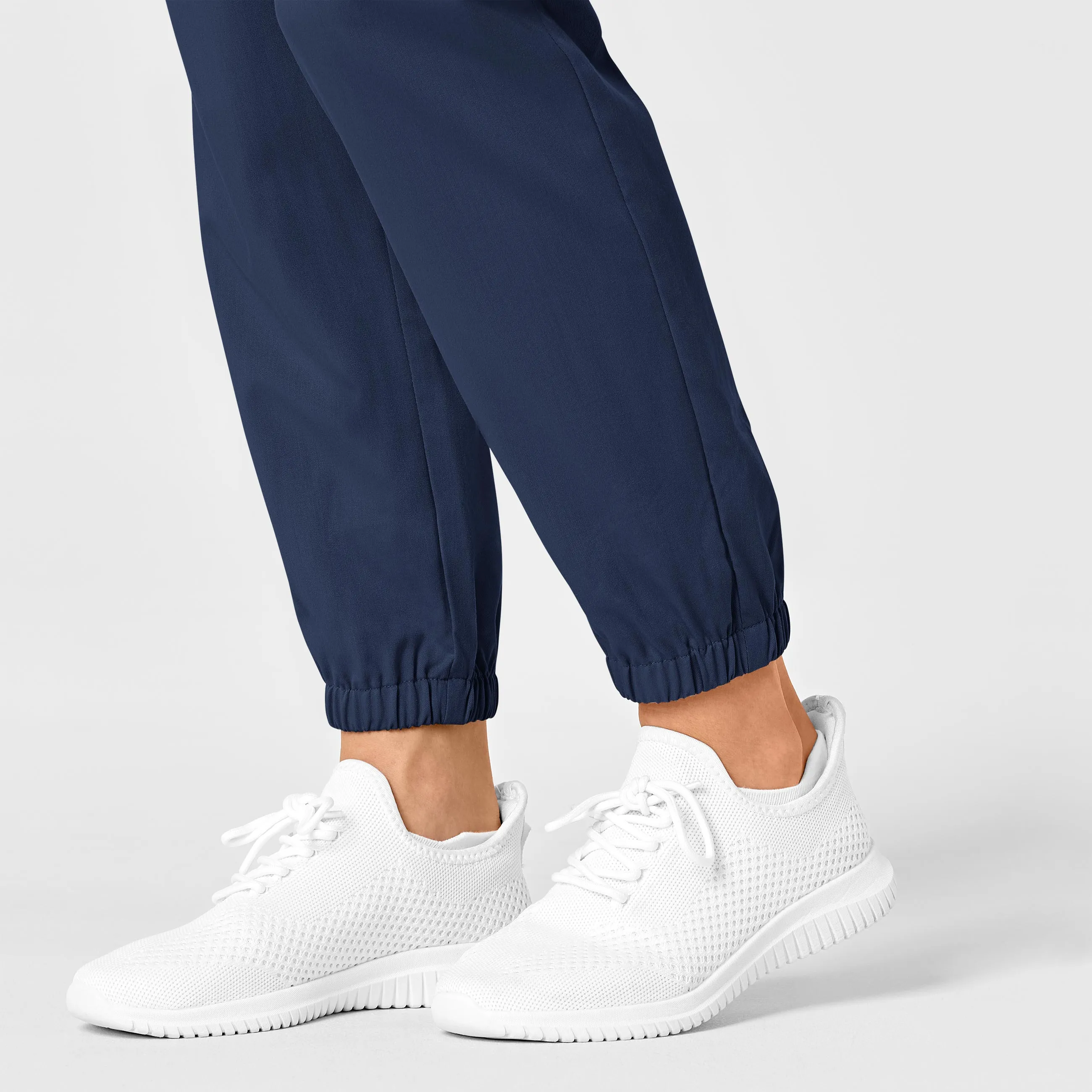 PRO Women's Slim Cargo Jogger Scrub Pant - Navy