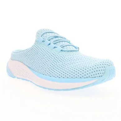 Propet Women Tour Knit Slide WAO001M (Baby Blue)